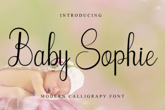 Baby Sophie: The Script Typeface for Sophisticated Editorial Design