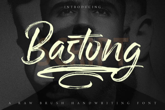 Bastong: A Playful Brushed Script Font for Creative Branding Projects