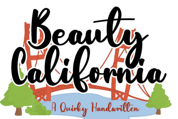 Beauty California: A Script Font for Elegant Editorial Design