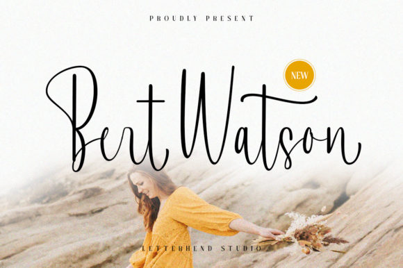 Bert Watson: The Script Font That Polished My Small Business Brand