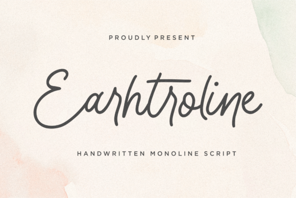 Earhtroline: The Handwritten Typeface That Transforms Campaign Visuals