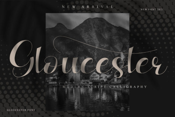 Gloucester: A Delicate Script Font for Polished Brand Identity