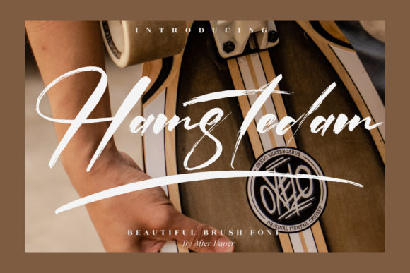 Hamstedam: The Elegant Script Font for Professional Branding