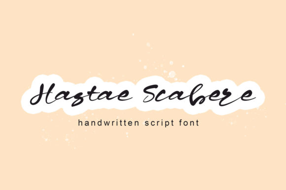 Hastae Scabere: The Elegant Script Font That Elevates Your Brand
