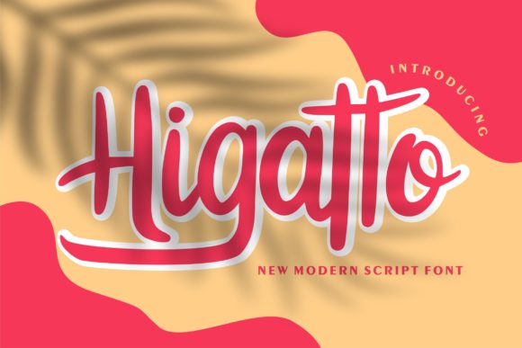 Higatto: The Playful Script Font for Modern Web Design
