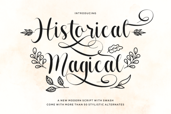 Historical Magical: A Handwritten Typeface for Authentic Brand Identity
