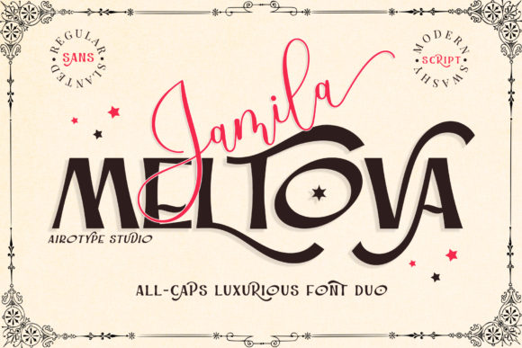 Jamila Meltova Typeface Review: A Versatile Script for Digital Branding