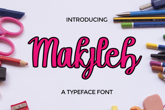 Makjleb: The Elegant Script Font for Polished Brand Identity