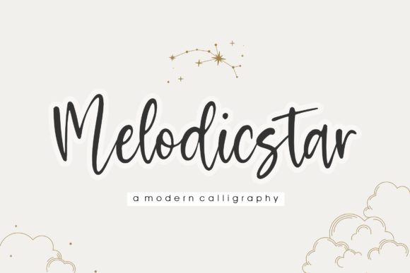 Melodicstar: The Script Typeface That Elevates Campaign Visuals