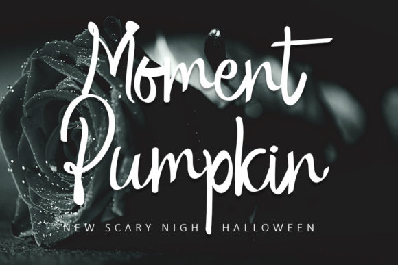 Moment Pumpkin: The Playful Script Font for Handmade Products