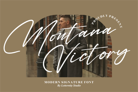Montana Victory: The Elegant Script Font for Handmade Creators