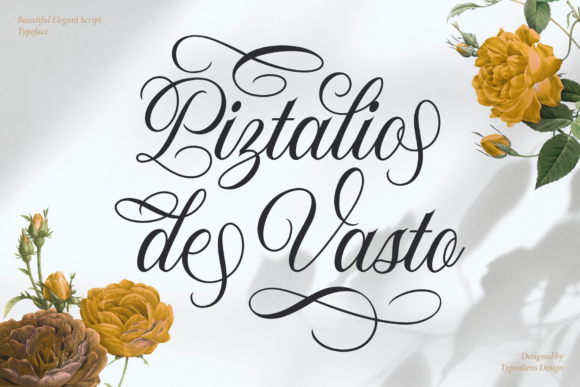 Piztalio De Vasto: A Script Font Review for Modern Campaign Design