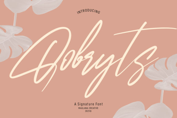 Qobryts Script Font: Elevate Your Brand Identity