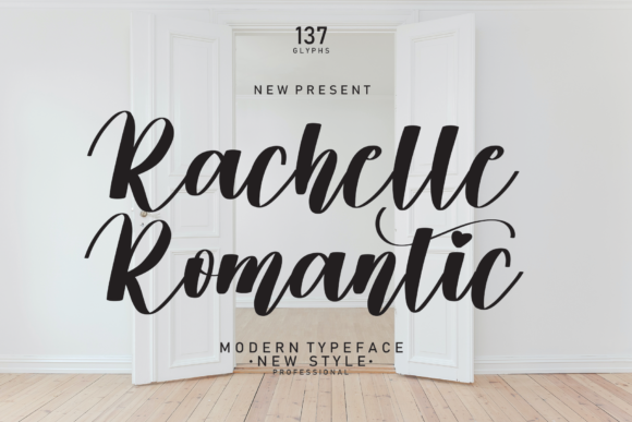 Rachelle Romantic: A Script Font for Elegant Web Experiences