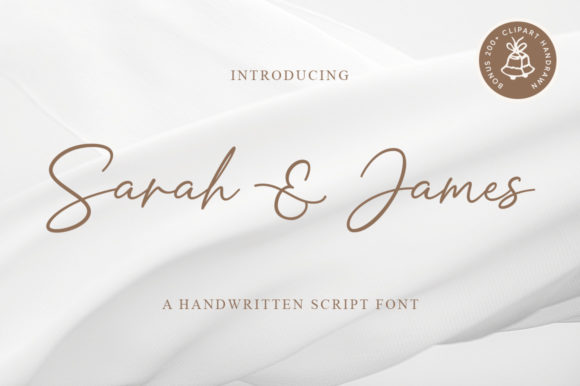 Sarah James Script Font Review for Web Designers
