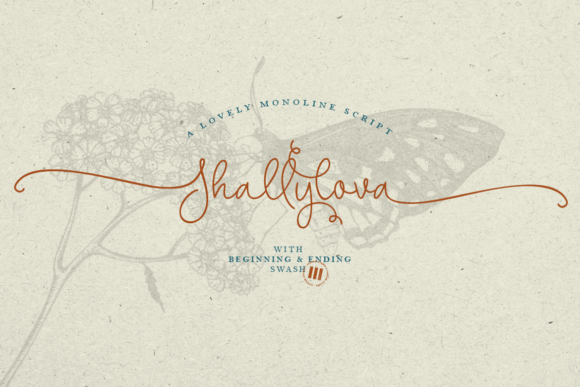 Shallylova: The Elegant Script Font for Handmade Branding